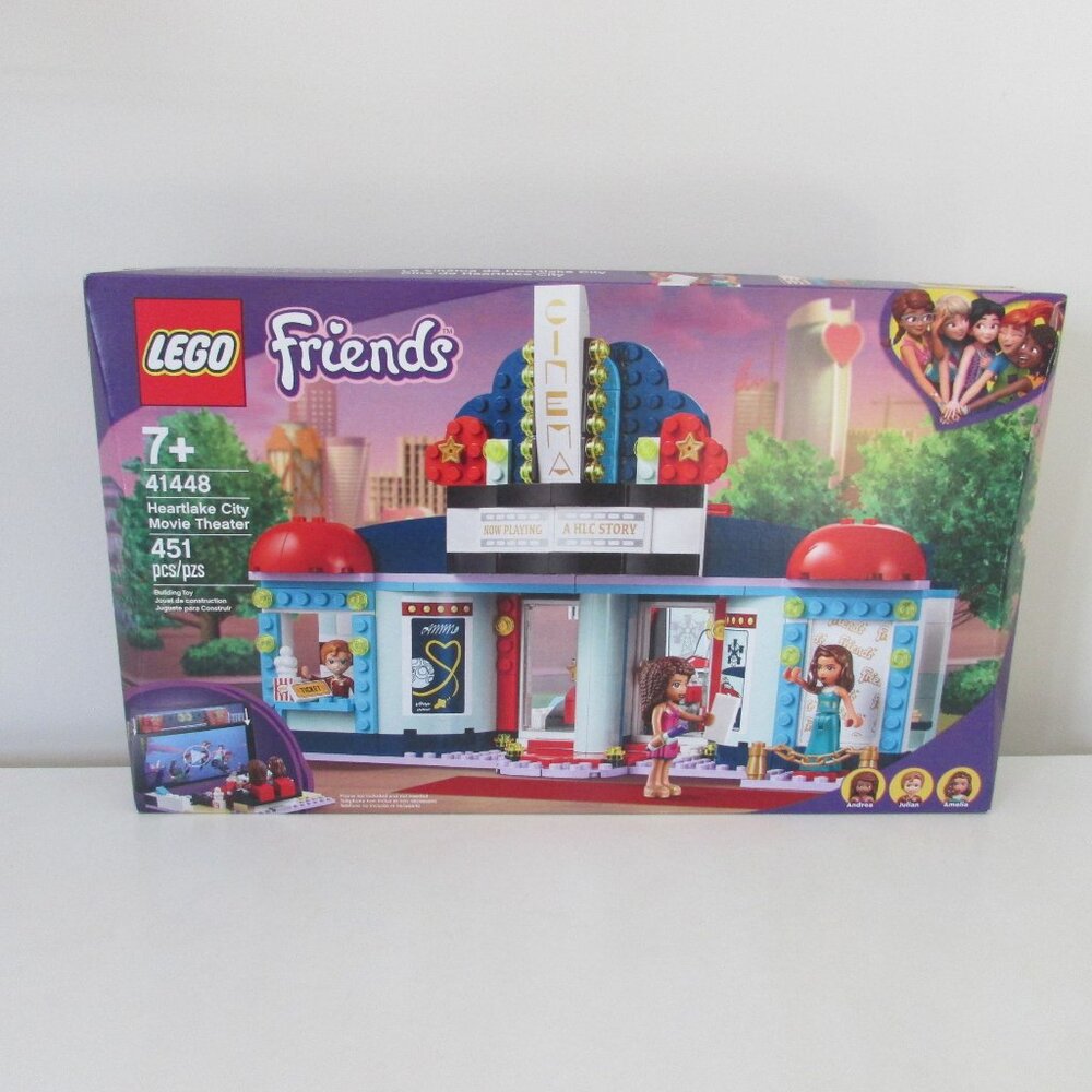 NEW Lego Heartlake City Movie Theater Set 41448, retired